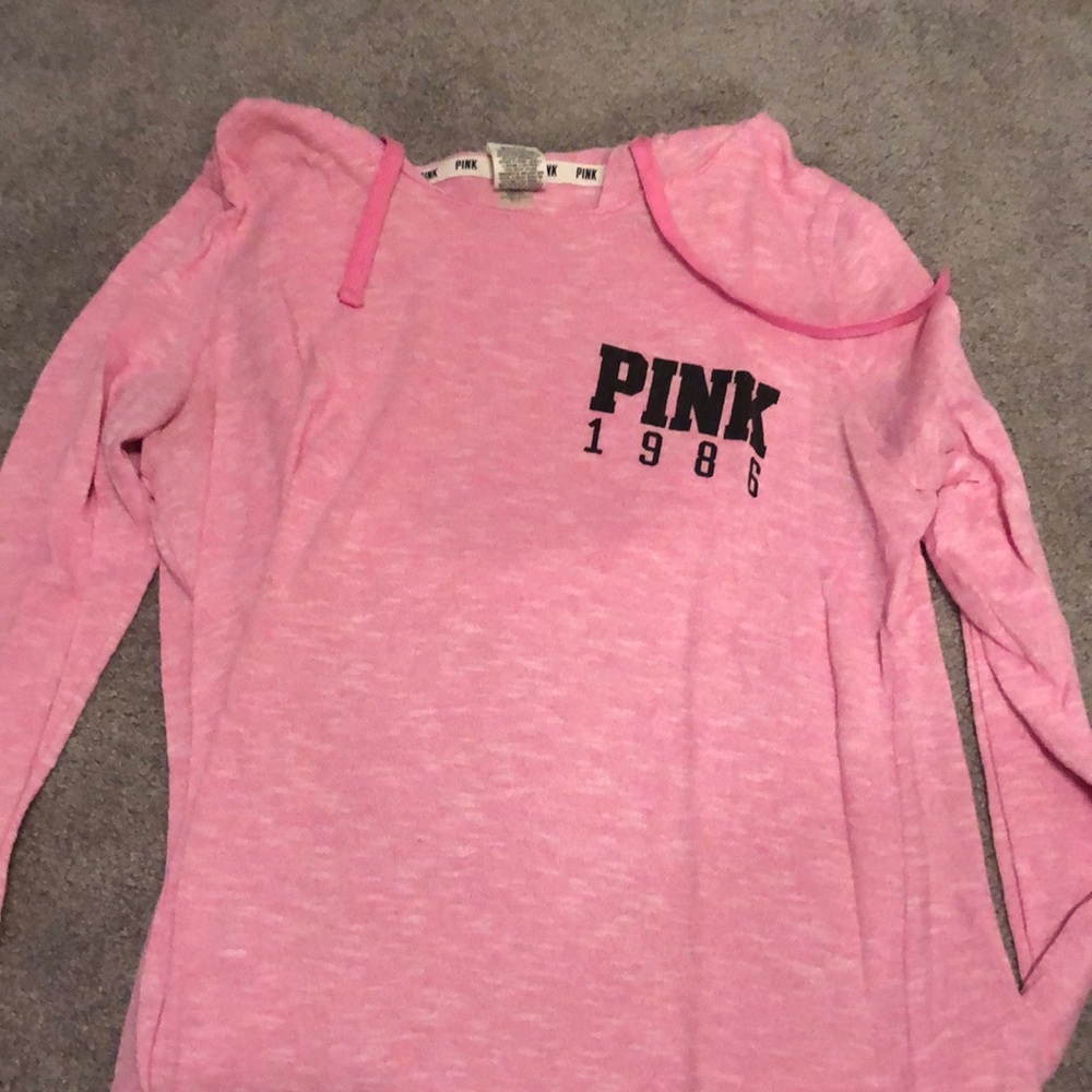 Size S pink lightweight PINK hoodie